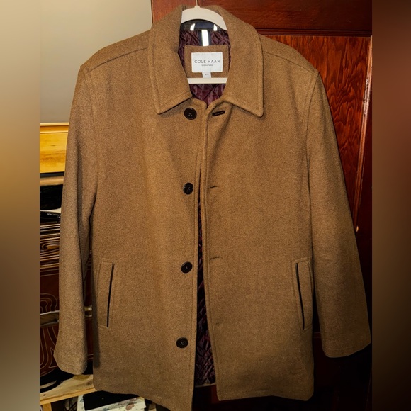 Cole Haan wool coat! Size M Like New! - Picture 1 of 3